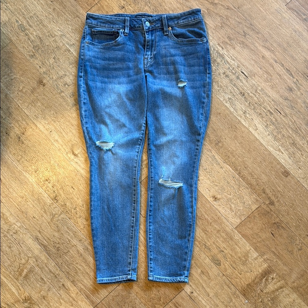 Lucky Brand Blue Skinny Jeans Medium Wash
